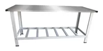 Comprar Mesa Bancada P Cozinha Industrial 190x70 Aço Inox Reforçada