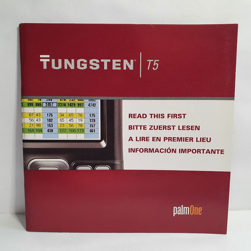 Manual Palm Tungsten T5 - Guia Original Handheld