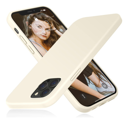 Funda Dtto Para iPhone 12/12 Pro Milk White