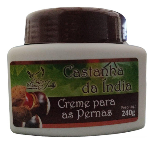 Kit 12x Creme Castanha Da India 240g D