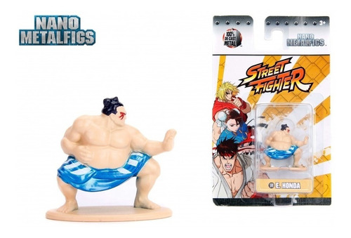 Figuras Street Fighter Ryu - Ken Metalicas - Nano Metal Fig