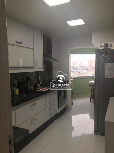 Apartamento À Venda, 106 M² Por R$ 730.000,01 - Vila Guiomar - Santo André/sp - Ap10916