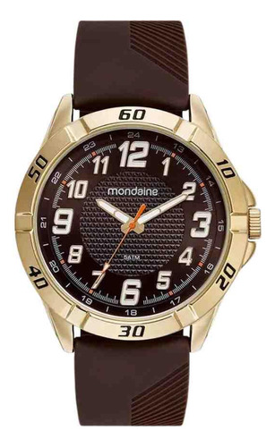 Relógio Mondaine Dourado Masculino 32574gpmvdi3 5atm