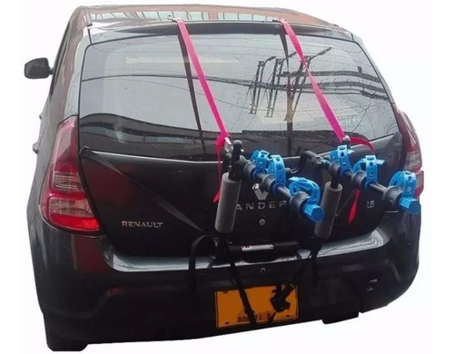 Imagen 4 de 5 de Porta Bicicletas X 2 Carrier Soporte Carro Ciclas Transporte