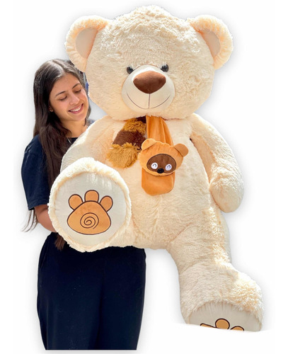 Oso De Peluche Gigante 140cms Perfumado Envío Gratis