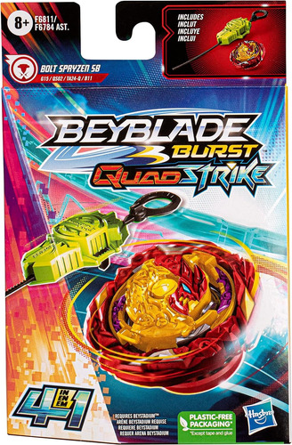 Beyblade Burst Quadstrike Bolt Spryzen S8  Hasbro® Original