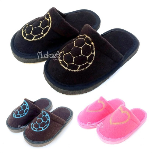 Pantufla Niños Infantil Polar Abrigo Invierno Abrigo P