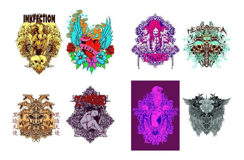 50 Vectores Cdr Psd Playeras Remeras Fabrica Camisetas Vol 5