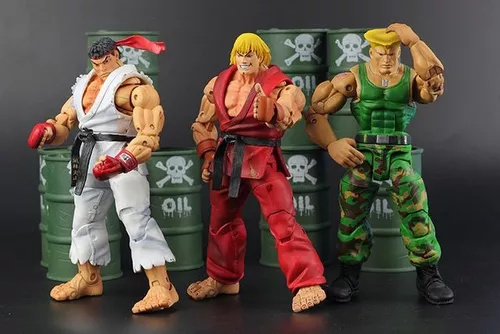 Boneco Guile Street Fighter IV