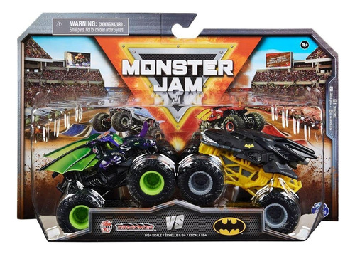 Monster Jam 2022 1:64 Diecast Paquete De 2 Unidades Darkus