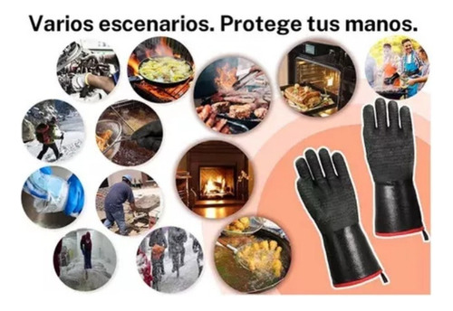 Guantes Para Horno De Calor Resistentes A Altas