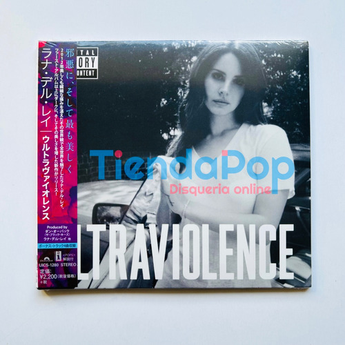 Cd Lana Del Rey Ultraviolence Japon Cd Edicion Deluxe 15 Tk