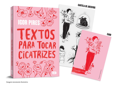 Livro Textos Para Tocar Cicatrizes - Textos Cruéis Demais