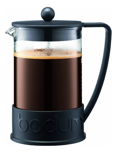 Bodum Brasil Prensa Francesa 1 Litro 8 Tazas Cafetera, 34 O.