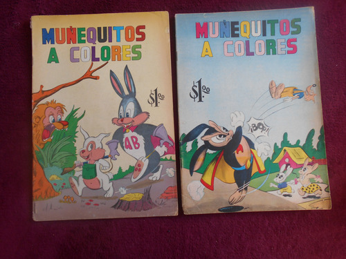 Lote D4 Historieta Antigua Muñequitos A Colores Sol Atomico (Usado)