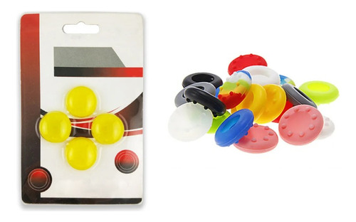 Grip Gomita Cubre Joystick Ps4 Silicona Blister X 4 Ohmyshop