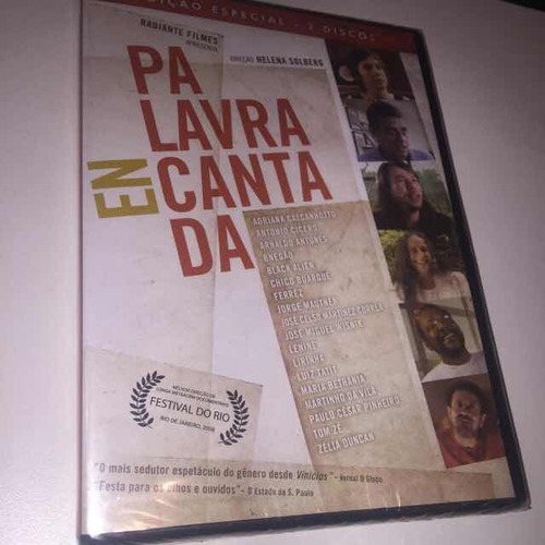 Dvd Palavra Encantada Duplo Lacre De Fábrica, Original, Novo