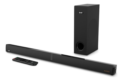 Barra De Sonido Con Subwoofer Ghia Gsb-014 Bluetooth Usb