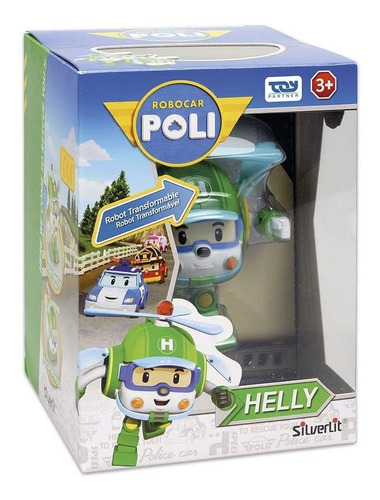 Helly Robocar Poli Rob Transformador 4 Transformable