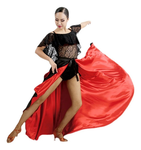 Falda De Baile Latino Para Espectáculos De Corridas De Toros