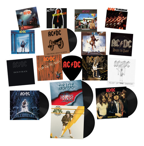 Ac/dc Discografía De Estudio 1976-2014 En Vinilo Disponible