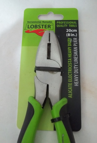 Alicate Electricista 20 Cm (8 PuLG.) Lobster