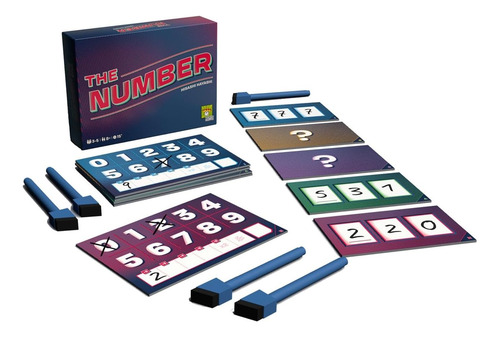 The Number Party Game Divertido Juego De Mesa De Estrategia