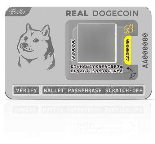 Ballet Real Doge - Cartera De Criptomoneda Física Con R7kd4