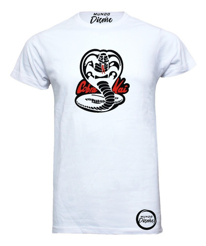 Polera De Hombre Manga Corta Cobra Kai Dojo