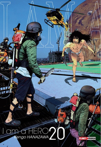 I Am a Hero Vol. 20, de Hanazawa, Kengo. Editora Panini Brasil LTDA, capa mole em português, 2021