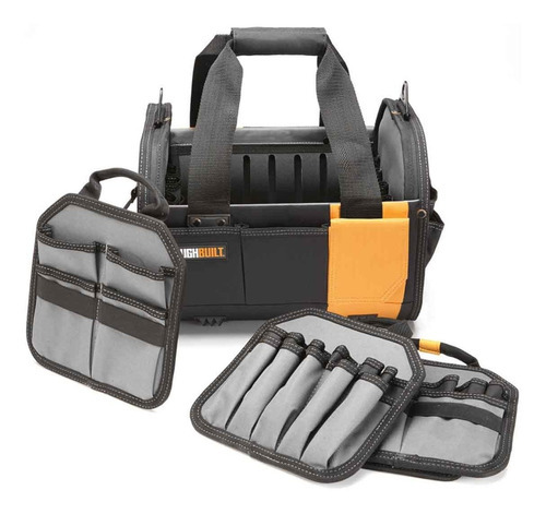 Bolsa Modular 30 Cm Toughbuilt 61 Bolsillos Tb-81-12 Color Negro