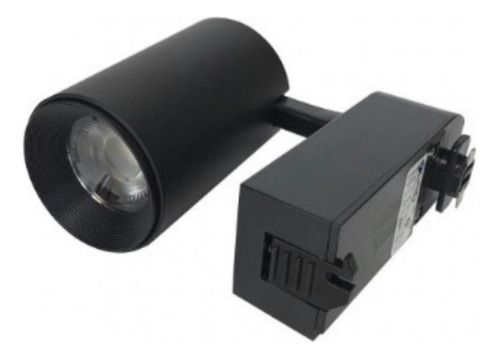 Kit 8 Spot Para Trilho Eletrificado Led Cob 7w Delis Estrutura Preto Luz Branco-frio - 6000k