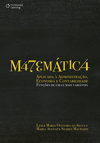 Libro Matematica - Aplicada A Administracao, Economia E Cont