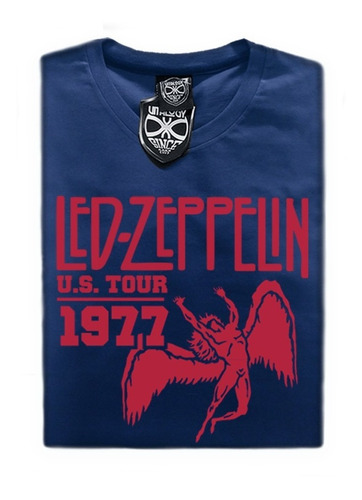 Remera Led Zeppelin Us Tour 1977 (hombre) Vitalogy