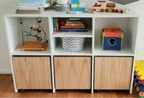Comprar Juguetero Guarda Juguetes Baul Organizador Biblioteca Cubos