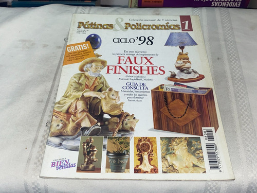 Patinas Y Policromias Ciclo 98 1- Bienvenidas (Usado)