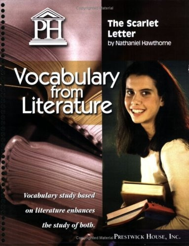 Book : The Scarlet Letter - Vocabulary From Literature -...