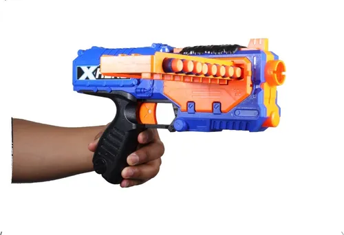 Pistola Compatible Con Nerf Metralleta 60 Balas X Hero Cuotas