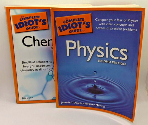 Lot Of 2 - The Complete Idiot's Guide To - Physics 2nd E Ccq