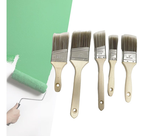 Pinceles Para Pintar, Variedad De Ángulos Profesionales