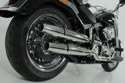 Harley-davidson Fat Boy Flstf 2014 Preta
