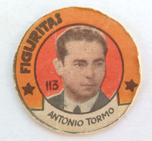 Figurita De Antonio Tormo N° 113 Album Figuritas 1952