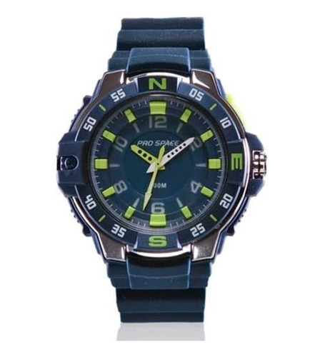 Reloj Hombre Pro Space Sumergible 100mts Ideal Natacion