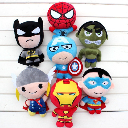 Pelucia Vingadores Decoração Quarto Menino Festa Brinquedo