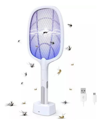 .raqueta Matamoscas Eléctrica Usb.