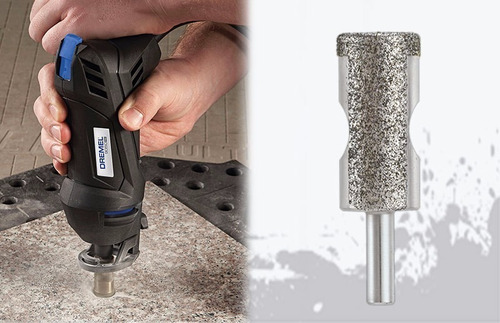 Sierra Copa Diamantada De 25mm Para Dremel 9050 Ad664