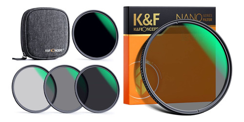 K&f Concept Filtro Polarizador Circular Cpl 2.638 in Kit Nd