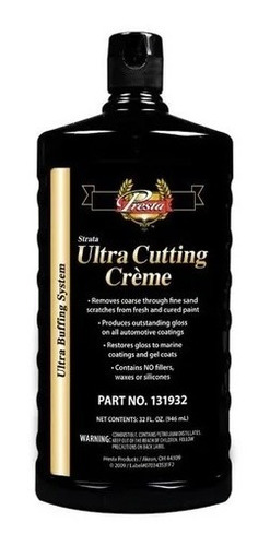 Presta Automotor Paso 1 Ultra Cutting Creme X946ml. Mapache