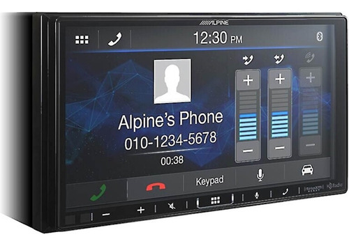 Pantalla Alpine Ilx-407 Carplay Android Auto Bt Usb Datalink