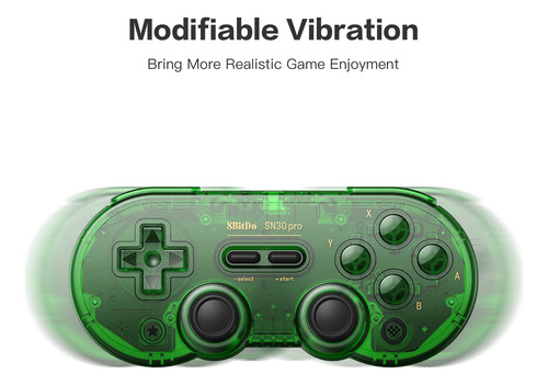 Controlador De Juegos 8bitdo Sn30 Pro Inalámbrico Bluetooth
